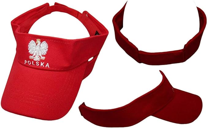 embroidered visor hats