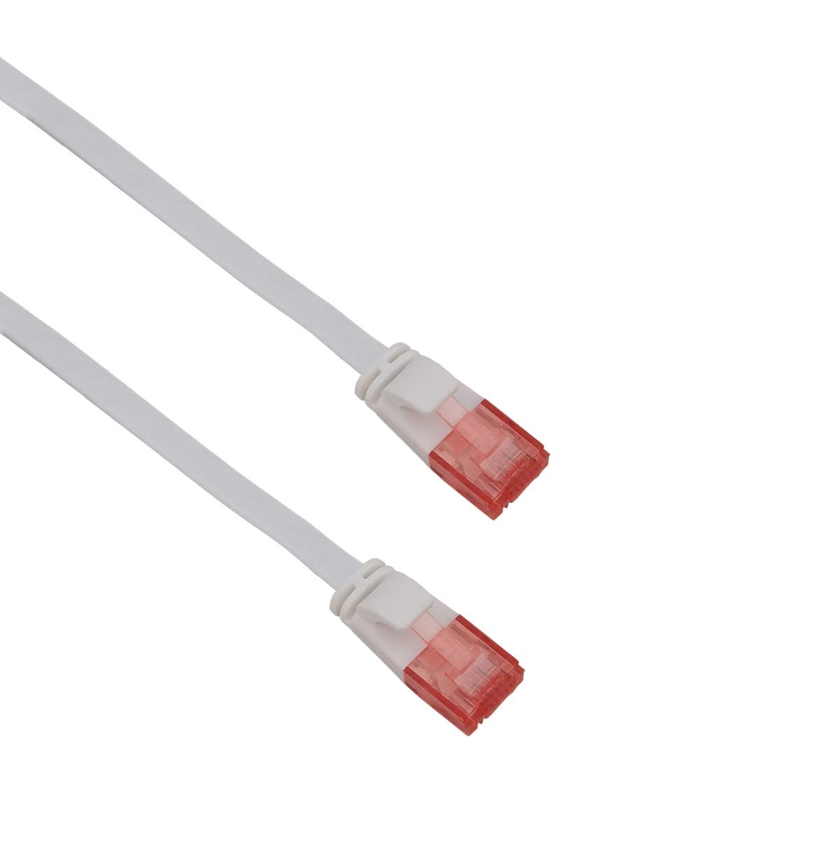 Helos Ultra Slim Patch Cable U/UTP Cat 6 White 15.0 m