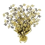 Beistle Gold 50 Gleam 'N Burst Centerpiece, 15-Inch, Gold