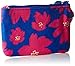 Vera Bradley Women's Cotton Zip ID Case Wallet, Art Poppies, One size