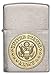 Zippo United States Army Emblem Pocket Lighter, Brushed Chrome