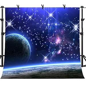 Galaxy, telón de Fondo con Estrellas de Cielo Azul Oscuro, Estrellas de