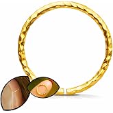 14k Gold Filled Cartilage Earrings Hoop 20 Gauge 7mm 8mm Helix Earring Rings Handmade Piercing Jewelry Tiny Earring For Women Men