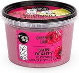 Organic Shop 250ml Body Scrub Cherry Lime Skin Softening
