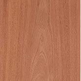 Edge Supply Mahogany Wood Veneer Sheet Flat Cut, 24&rdquo; x 48&rdquo;, Non Glued, 10 mil Paper Back, &ldquo;A&rdquo; Grade Veneer Face &ndash; Easy Application Mahogany Veneer Sheet &ndash; Veneer Sheets for Restoration of Furniture