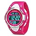 MSVEW Kids Digital Watch - Girls Sports Waterproof Watch,Wrist Watches with Alarm Stopwatch for Youth Childrens