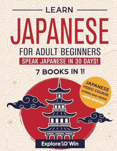 Learning Japanese Workbook for Beginners: Hiragana Katakana And