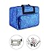 Sewing Machine Carrying Case Tote Bag,Universal Nylon Carry Bag, Universal Padded Storage Cover Carrying Case with Pockets and Handles (Blue_1)