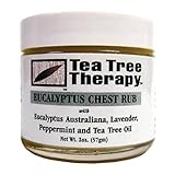 Tea Tree Therapy Eucalyptus Australian Chest Oil, Lavender Peppermint and Tea Tree, 2 Ounce (2-Pack)