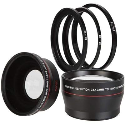 Vivitar 72MM Telephoto and Wide Angle Lens Adapter Mauritius Ubuy