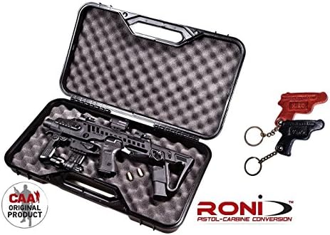ROCASE Stab G2-34 CAA Tactical Case for RONI G2-34 Stabilizer + KIRO Leather Keychain