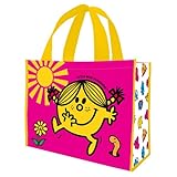Vandor 44073 Mr. Men Little Miss-Little Miss Sunshine Large Recycled Shopper Tote, Multicolor