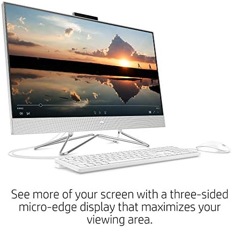 HP 27-inch Touchscreen All-in-One Desktop Computer, AMD Ryzen 5 4500U Processor,16 GB RAM, 512 GB SSD, Windows 10 Home (27-dp0160, Silver) 7 HP 27-inch Touchscreen All-in-One Desktop Computer, AMD Ryzen 5 4500U Processor,16 GB RAM, 512 GB SSD, Windows 10 Home (27-dp0160, Silver)