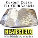Sunshade for Ford Escape Without RV Mirror Sensor 2013 2014 2015 2016 2017 Heatshield Windshield Custom-fit Sunshade #1449