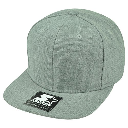 Starter Solid Plain Blank Flat Bill 