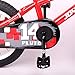 JOYSTAR 14 Inch Pluto Kids Bike with Training Wheels for Ages 3 4 5 Year Old Boys Girls Toddler Children BMX Bicycle Red