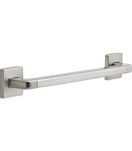DELTA FAUCET 41824-SS Contemporary Grab Bar with Concealed