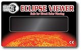 Solar Eclipse Viewer For Also Viewing Sunspots, Solar Flares - 3 inches x 5 Inches (30 Pack) Hand-held Card