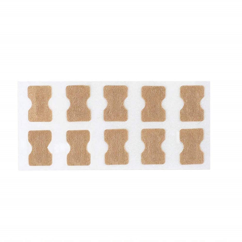 10 Sheet 100 pcs Ingrown Toenail Stickers Glue-free Toe Nail Correction Tools Professional Pedicure Tools, Foot Care Stickers for Unisex: Beauty
