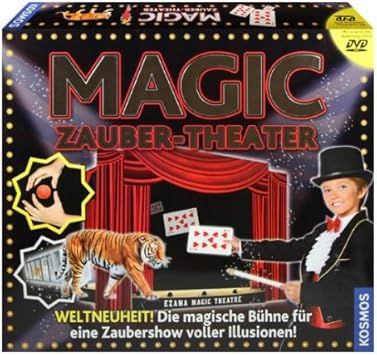 Kosmos Magic Zauber Theater Xl Zauberkasten Mit Dvd Ab 8 Jahre Neu Ovp Amazon De Spielzeug
