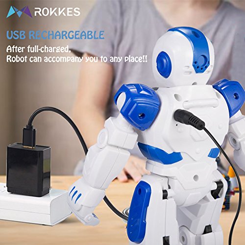 Senroke Remote Control RC Robot Toys, Dancing Robot Kit For Kids , Robotic Toys With Infrared Controller, Programmable