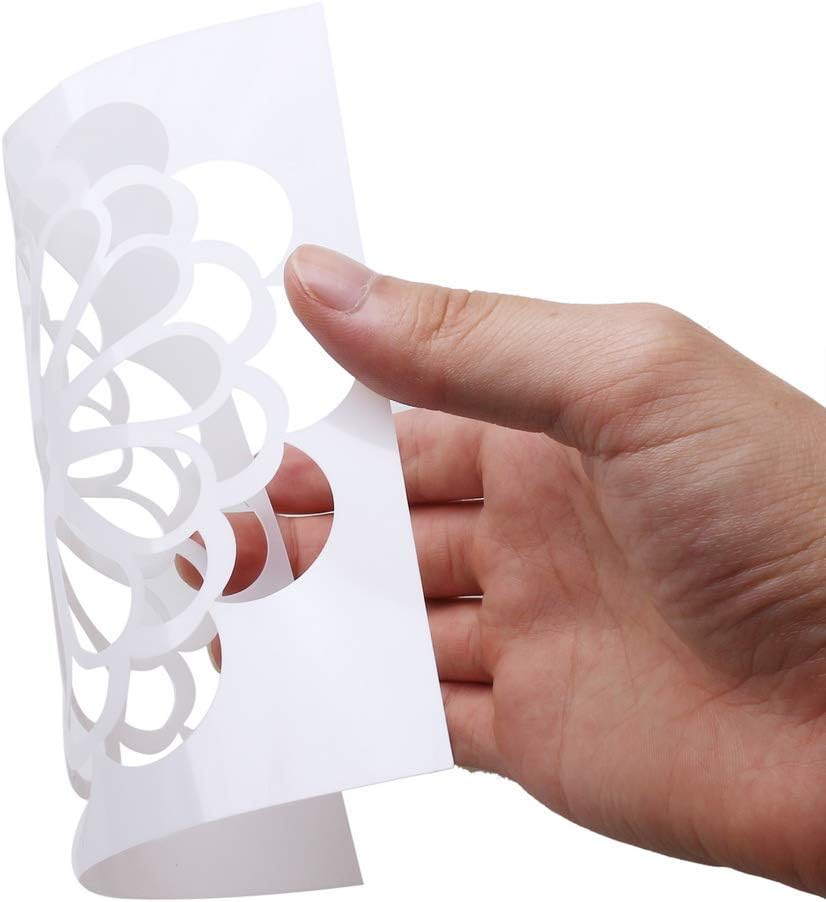 Wedong 16 Pcs (6 x 6 Inch) Reusable Stencils, Mandala Stencils Mandala Dot Painting Templates Stencil for DIY Painting Art Scrapbook : Kitchen & Dining