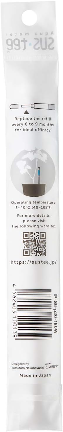 SUS Tee Aquameter, Watering Checker for Plants Helps Water Correctly, Simple to Use, Prevents Wilting, No Batteries Needed - Image 4
