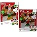 Inflatable Mickey And Minnie Christmas Yard Decorations, 5 Feet Tall, Self Inflatable With Energy Efficient LED