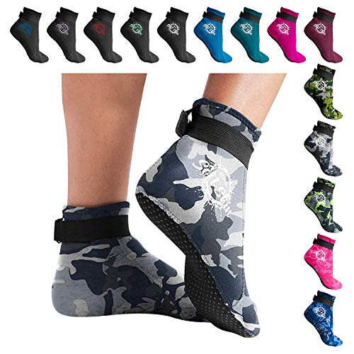 Buy BPS 3mm High Cut & Low Cut Diving Socks Beach Water Socks