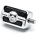 Krator Chrome Skull Skeleton Shift Peg Cover Compatible with Harley Davidson Motorcycle Cruiser (KM009-C)