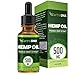 Hemp Oil Drops (500MG) - Premium Seed Extract - Rich in Omega Fatty Acids - Promotes Relaxation - All Natural - 30ML Bottle - One Month Supply - Earth's DNA
