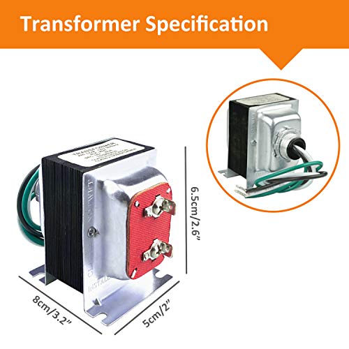 Doorbell Transformer 16V 30VA Comptible with Ring Video Doorbell Pro