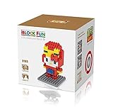LOZ Diamond Blocks Nanoblock Hello Kitty Featuring Iron Man Educational Toy 120pcs