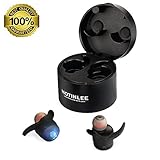 HOTINLEE Bluetooth Earbuds Mini Wireless Headphone for Sport In-Ear with Mic and Charging Case Bluetooth Earphones for iPhone iPad, Smartphones and More