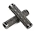 Riipoo Aluminum Double Locking MTB Bicycle Bike Handlebar Grips, Non-slip Shock Absorption and Comfort, Simple and stylish Type (Black-2)