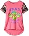 Teenage Mutant Ninja Turtles Little Girls' T-Shirt Shirt, Pink, 4