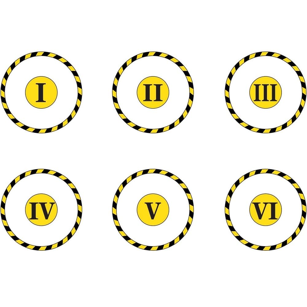 Jucoci Objective Markers Compatible with WH40K Boarding Assault (Miniature Not Included) — image 1