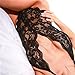 GAGAOPT One Piece Lingerie Lace Bodysuit Deep V Neck Halter Babydoll Underwear