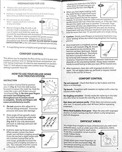 Clean + Easy Deluxe Electrolysis Home (For Coarse Hair) - Thumbnail 6