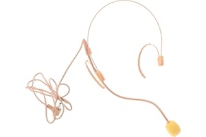 EXHUMKY S Headset Microphone for Singing Clear Sound Quality Reliable Performance Head-Mounted Mic for