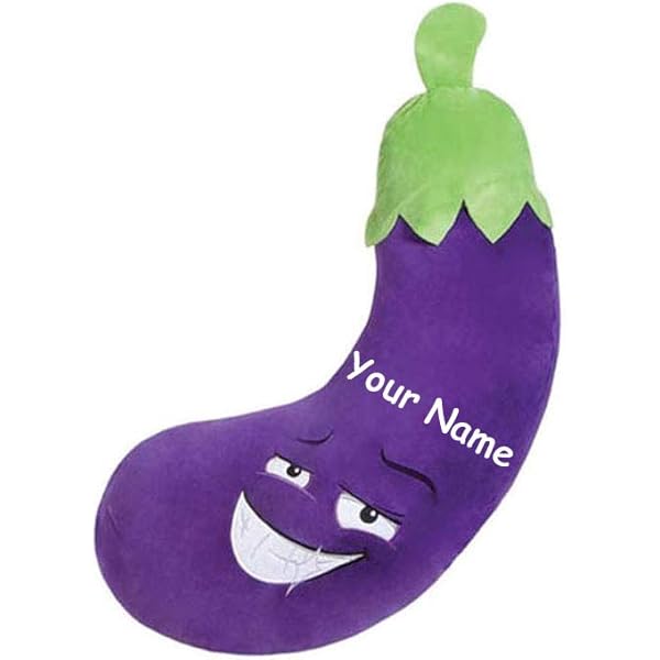 eggplant emoji plush