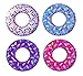 Inflatable Donuts 24” - Pack of 4 Delicious Looking Sprinkle Donut Inflatables