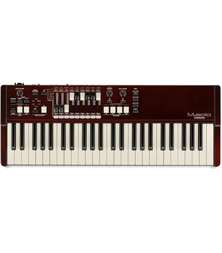 Amazon.com: Hammond M-Solo Portable Organ - Burgundy : Musical
