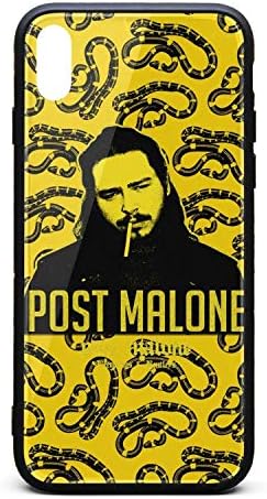 Post-Malone-Smoking-Logo- Skin Shock Absorbent Cell iPhone x xs case