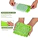 Ice Cube Trays with Lids,Bomstar 2 Pack Food Grade Silica Gel Flexible 74 Ice Trays with Removable Lid,BPA Free Ice Cube Trays for Whiskey Storage,Cocktail,Beverages