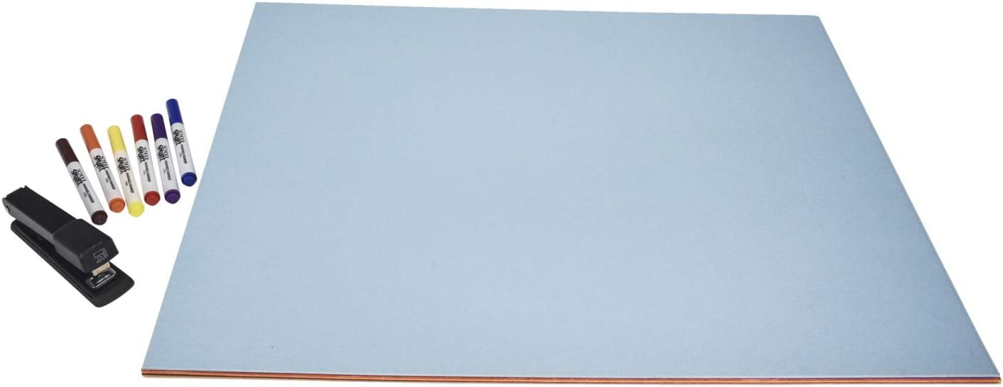 School Smart Railroad Board, 6-Ply, 22 x 28 Inches, Assorted Colors, 25 Boards: Industrial & Scientific