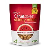 Fruitables Skinny Minis Grain Free Soft Treats for Dogs | Watermelon Flavor | 5 Ounces