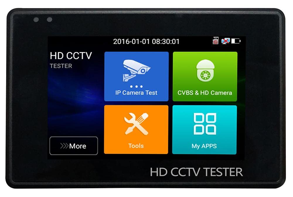 TENMA 72-13180 IP Camera Tester, 4" Display