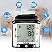 Automatic Wrist Blood Pressure Monitor Watch - Lovia Digital Home Blood Pressure Meter - Manual Blood Pressure Cuff - Clinically Accurate & Fast Reading, 2x120- Reading Memory,Large LCD Display,Black