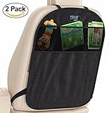 Car Lovers Care Kick Mat Organizer & Car Seat Protector. Water Resistant for Summer or Winter Use. Adjustable Straps, Universal Fit Covers Your Backseat from Stains Caused by Baby Boys, Girls or Child